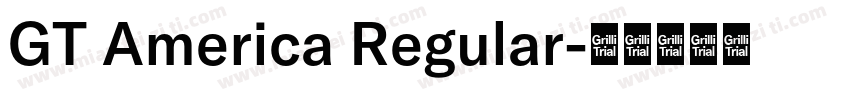 GT America Regular字体转换